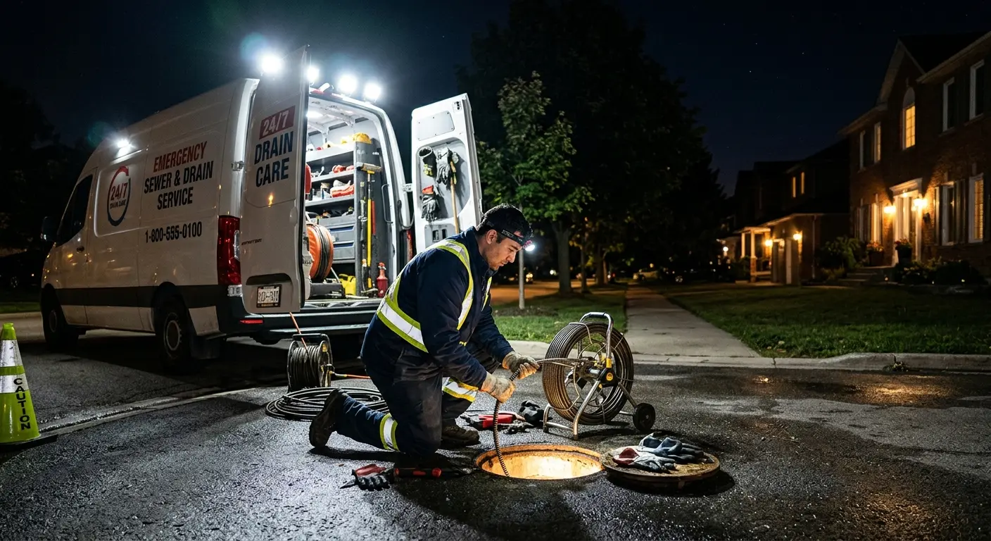Sewer Line Cleaning in Spring Garden, PA